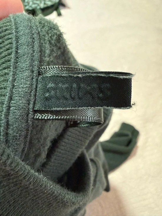 Skims Green crew neck pullover - Picture 2 of 4